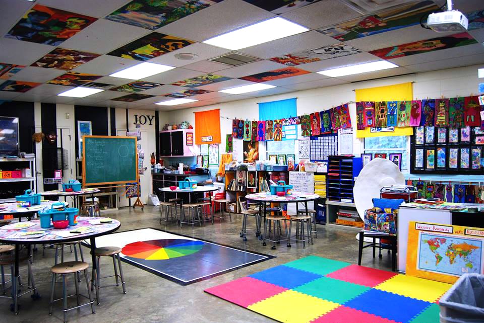 Creative arts day at the school
