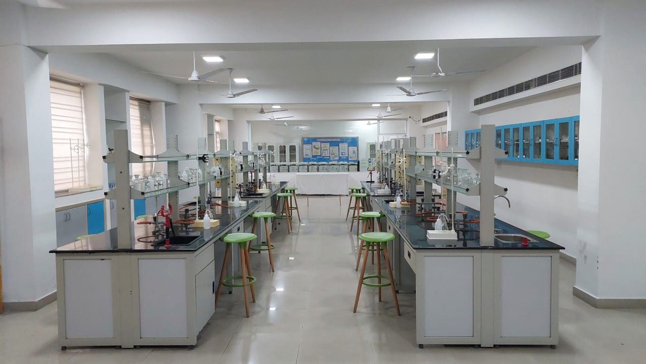 Students in a science activity